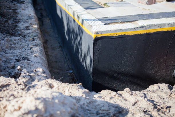Residential Waterproofing installation at a Clayton, NC home by SJ Waterproofing Pros
